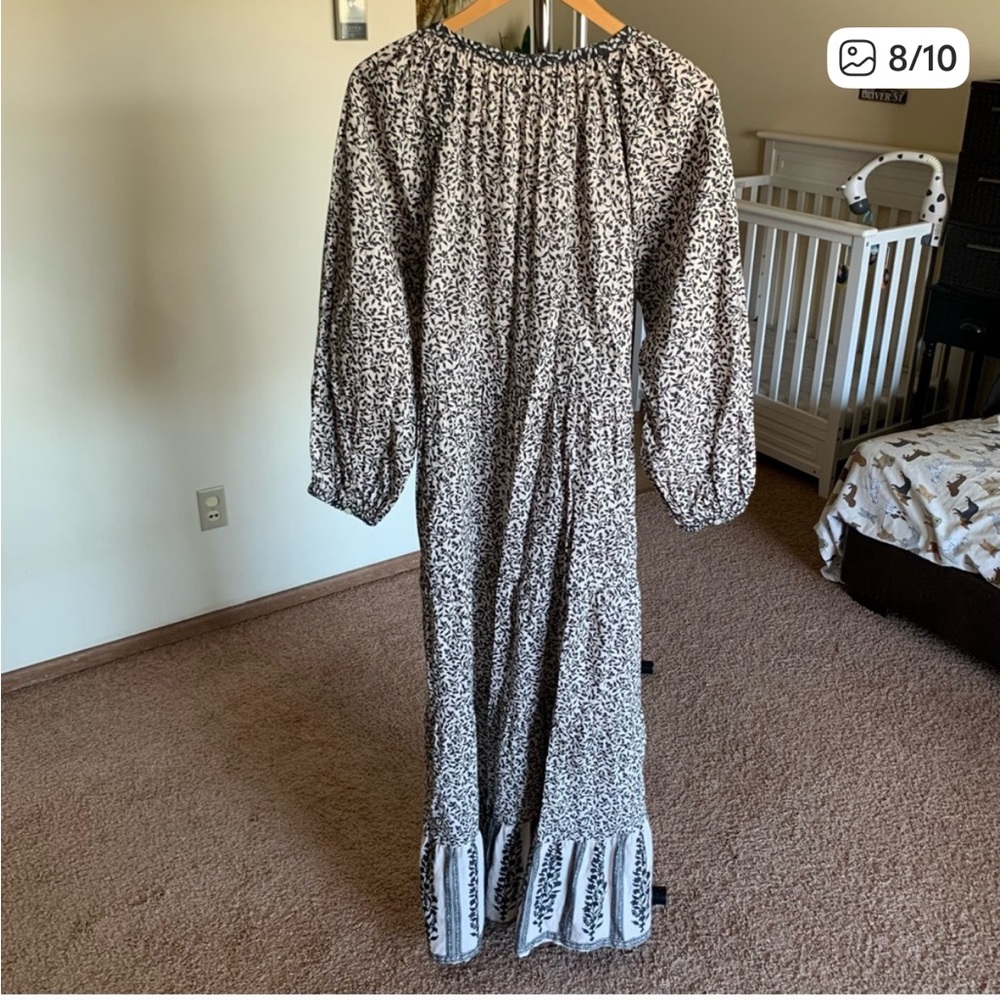 Faherty Phoebe Floral Maxi Dress XL - Picture 7 of 9